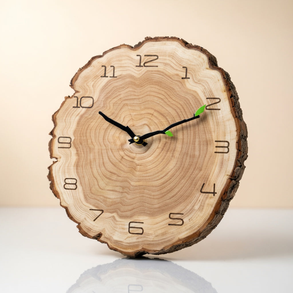 Vintage Wooden Wall Clock